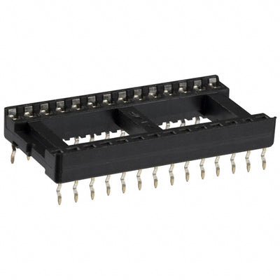 2-641615-1 by TE Connectivity AMP Connectors - CONNECTOR IC DIP SOCKET 28POS TIN