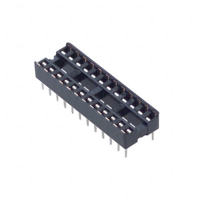2-641932-4 by TE Connectivity AMP Connectors - CONNECTOR IC DIP SOCKET 24POS GOLD