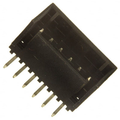 2-644488-6 by TE Connectivity AMP Connectors - CONNECTOR HEADER R/A 6POS 2.54MM