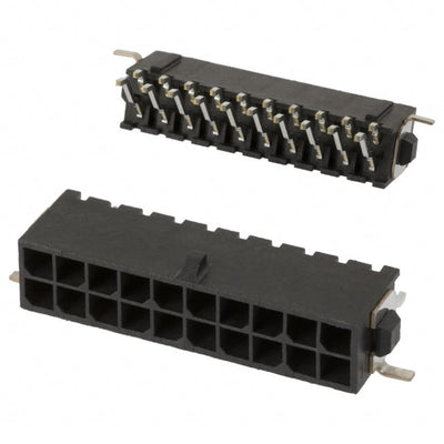 5-794629-0 by TE Connectivity AMP Connectors - CONNECTOR HEADER SMD R/A 20POS 3MM