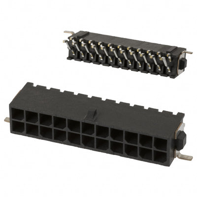5-794627-2 by TE Connectivity AMP Connectors - CONNECTOR HEADER SMD R/A 22POS 3MM
