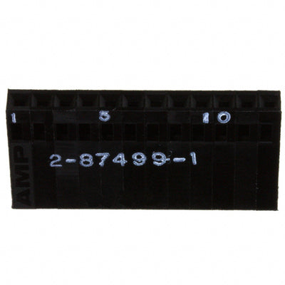 2-87499-1 by TE Connectivity AMP Connectors - CONNECTOR RECPT HSG 12POS 2.54MM