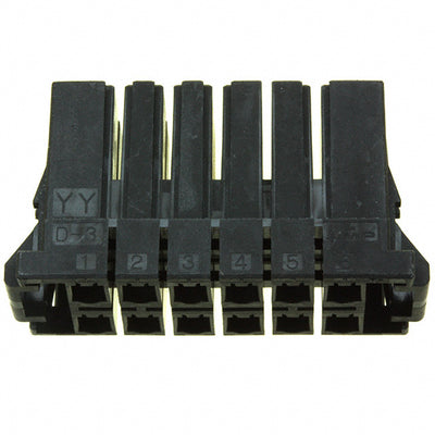 2-917659-6 by TE Connectivity AMP Connectors - CONNECTOR RECPT HSG 12POS 5.08MM