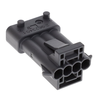 2-962340-1 by TE Connectivity AMP Connectors - CONNECTOR PLUG HSG 4POS 5.00MM