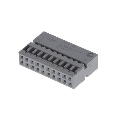 2-968322-1 by TE Connectivity AMP Connectors - CONNECTOR RECPT HSG 20POS 2.54MM
