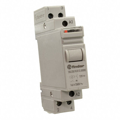 20.23.9.012.0000 by Finder Relays, Inc. - RELAY IMPULSE DPST 16A 12V