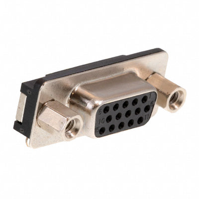 200-015-213L567 by NorComp Inc. - CONNECTOR D-SUB HD RCPT 15P R/A SLDR