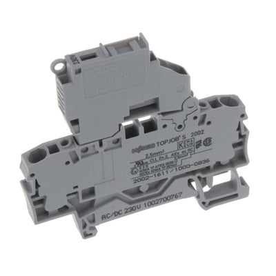 2002-1611/1000-836 by WAGO Corporation - 2-CONDUCTOR FUSE TERMINAL BLOCK;