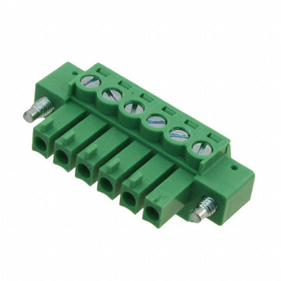 TJ0631520000G by Amphenol Anytek - TERM BLOCK PLUG 6POS STR 3.81MM