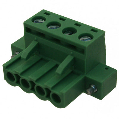 TJ0451520000G by Amphenol Anytek - TERM BLOCK PLUG 4POS STR 5.08MM