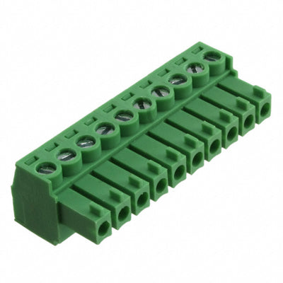 TJ1031530000G by Amphenol Anytek - TERM BLOCK PLUG 10POS STR 3.81MM