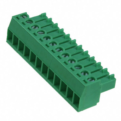TJ1231530000G by Amphenol Anytek - TERM BLOCK PLUG 12POS STR 3.81MM