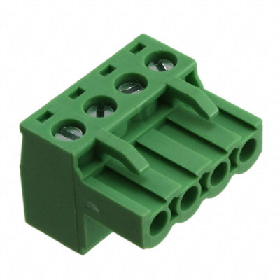 TJ0451560000G by Amphenol Anytek - TERM BLOCK PLUG 4POS STR 5.08MM