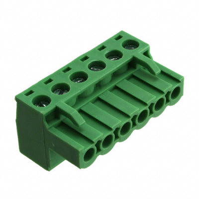 TJ0651560000G by Amphenol Anytek - TERM BLOCK PLUG 6POS STR 5.08MM