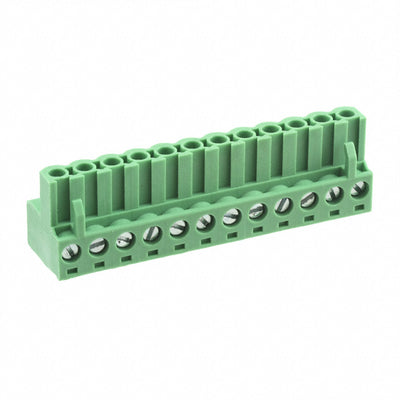TJ1251560000G by Amphenol Anytek - TERM BLOCK PLUG 12POS STR 5.08MM