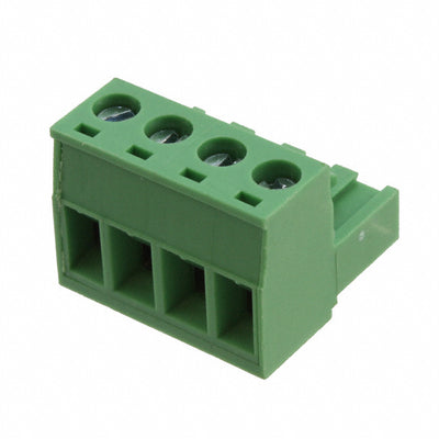 TJ0451530000G by Amphenol Anytek - TERM BLOCK PLUG 4POS STR 5.08MM