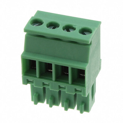 TS04115A0000G by Amphenol Anytek - TERM BLOCK PLUG 4POS 90DEG 3.5MM