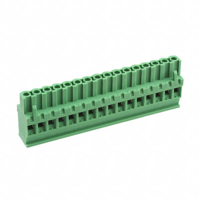 TS16715A0000G by Amphenol Anytek - TERM BLOCK PLUG 16POS 90DEG 5MM