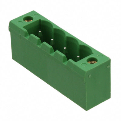 OQ0455500000G by Amphenol Anytek - TERM BLOCK HDR 4POS VERT 5.08MM