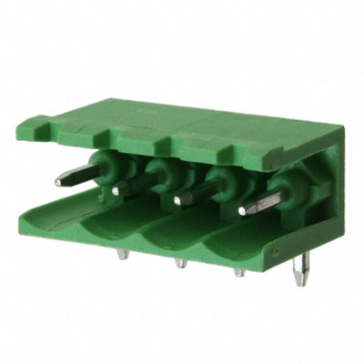 OQ0453510000G by Amphenol Anytek - TERM BLOCK HDR 4POS 90DEG 5.08MM