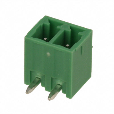 OQ0232510000G by Amphenol Anytek - TERM BLOCK HDR 2POS 90DEG 3.81MM
