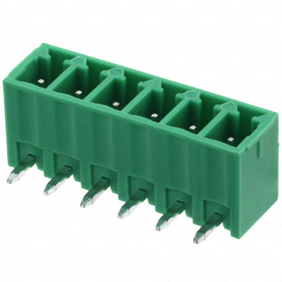 OQ0632510000G by Amphenol Anytek - TERM BLOCK HDR 6POS 90DEG 3.81MM