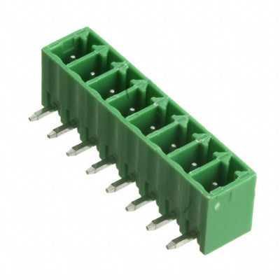 OQ0832510000G by Amphenol Anytek - TERM BLOCK HDR 8POS 90DEG 3.81MM