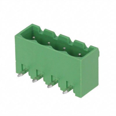 OQ0454510000G by Amphenol Anytek - TERM BLOCK HDR 4POS 90DEG 5.08MM