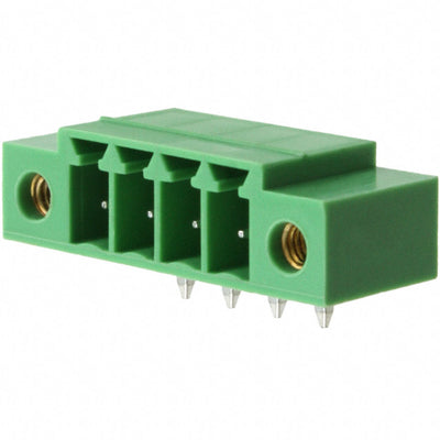 OQ0415510000G by Amphenol Anytek - TERM BLOCK HDR 4POS 90DEG 3.5MM