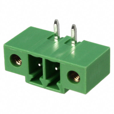 OQ0235510000G by Amphenol Anytek - TERM BLOCK HDR 2POS 90DEG 3.81MM