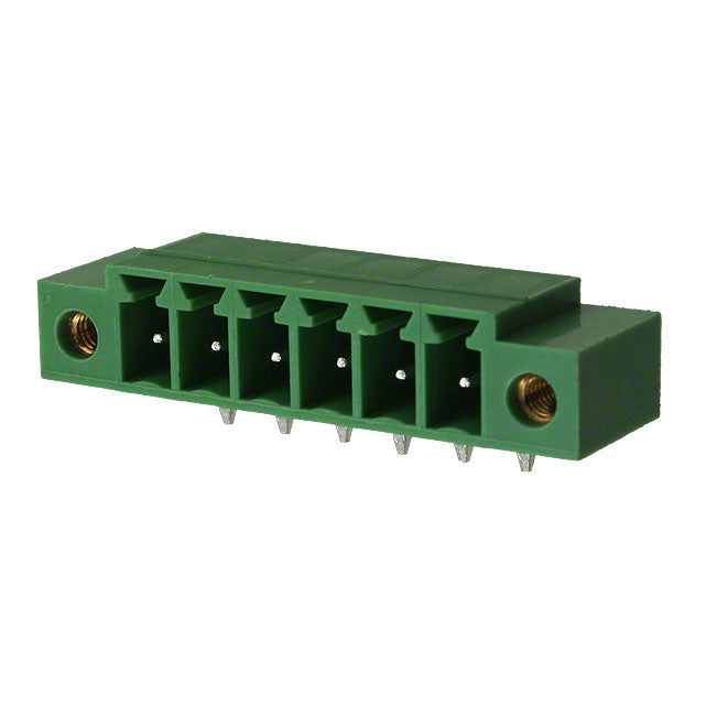 OQ0635510000G by Amphenol Anytek - TERM BLOCK HDR 6POS 90DEG 3.81MM