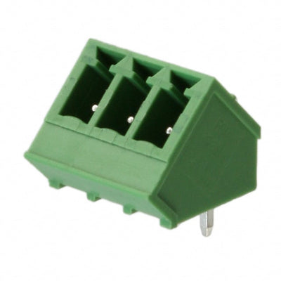 VK0331500000G by Amphenol Anytek - TERM BLOCK HDR 3POS 45DEG 3.81MM
