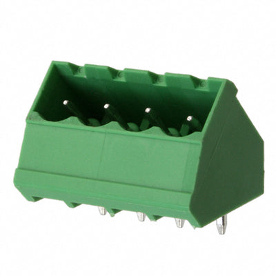 VK0451500000G by Amphenol Anytek - TERM BLOCK HDR 4POS 45DEG 5.08MM