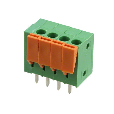 HA0470500000G by Amphenol Anytek - TERM BLK 4POS TOP ENT 3.81MM PCB