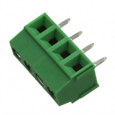 YO0421500000G by Amphenol Anytek - TERM BLK 4P SIDE ENT 3.81MM PCB