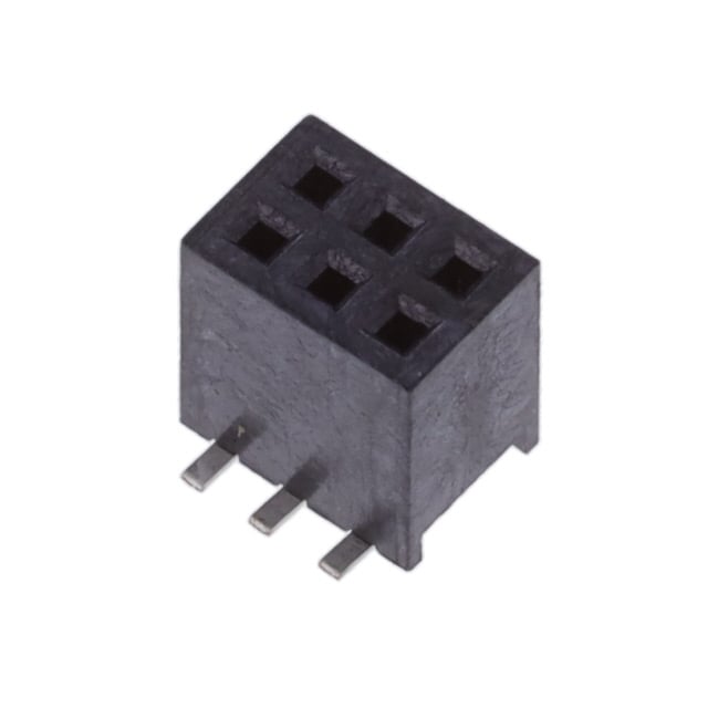 20021321-00006T1LF by Amphenol ICC (FCI) - CONNECTOR RECPT 6POS 0.05 GOLD SMD