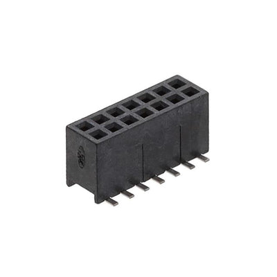 20021321-00014D4LF by Amphenol ICC (FCI) - CONNECTOR RECPT 14POS 0.05 GOLD SMD