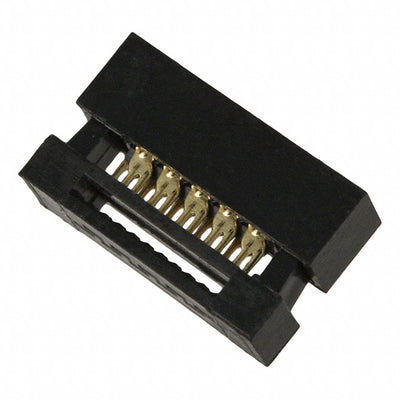 20021444-00010T1LF by Amphenol ICC (FCI) - CONNECTOR RECPT 10POS IDC 30AWG GOLD