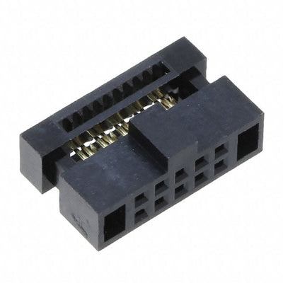 20021444-00010T4LF by Amphenol ICC (FCI) - CONNECTOR RECPT 10POS IDC 30AWG GOLD