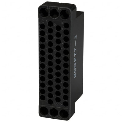 200277-2 by TE Connectivity AMP Connectors - CONNECTOR 50POS BLACK PNL MNT