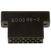 200346-2 by TE Connectivity AMP Connectors - CONNECTOR 20POS BLACK PNL MNT