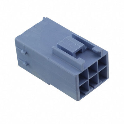 2005253-6 by TE Connectivity AMP Connectors - CONNECTOR RECPT HSG 6POS 3.96MM