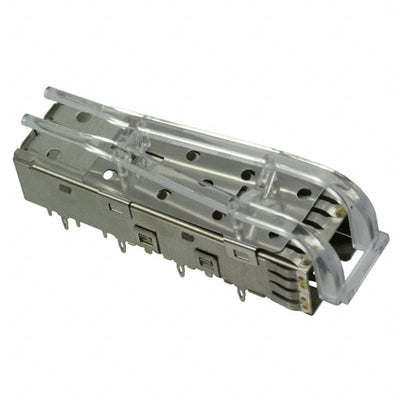 2007254-1 by TE Connectivity AMP Connectors - CONNECTOR SFP+ CAGE PRESS-FIT R/A