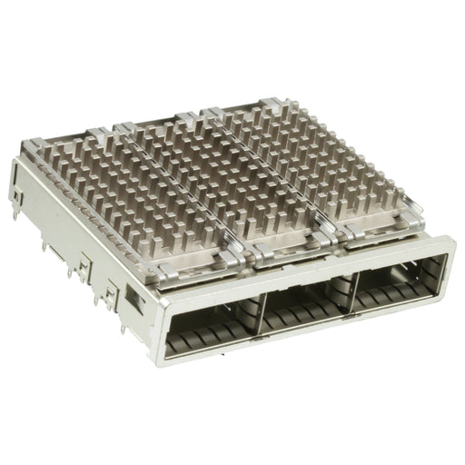 2007456-2 by TE Connectivity AMP Connectors - CONNECTOR QSFP+ CAGE 1X3 W/HSINK R/A