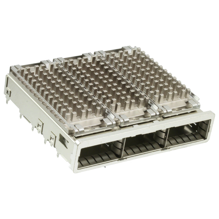 2007456-2 by TE Connectivity AMP Connectors - CONNECTOR QSFP+ CAGE 1X3 W/HSINK R/A