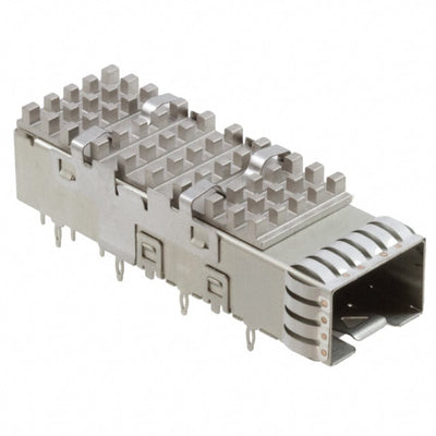 2007464-1 by TE Connectivity AMP Connectors - CONNECTOR SFP+ CAGE W/HSINK PRESS RA