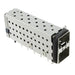 2007538-6 by TE Connectivity AMP Connectors - CONNECTOR SFP+ RCPT W/CAGE 2X1 40P RA