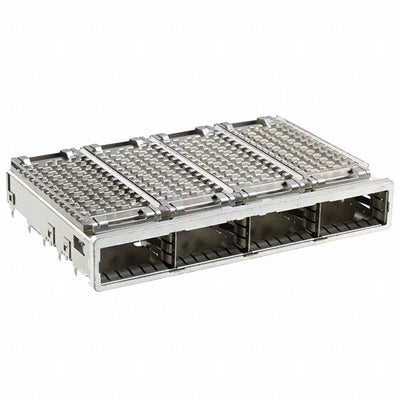 2007625-1 by TE Connectivity AMP Connectors - CONNECTOR QSFP+ CAGE 1X4 W/HSINK R/A