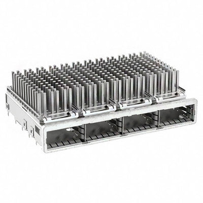 2007625-3 by TE Connectivity AMP Connectors - CONNECTOR QSFP+ CAGE 1X4 W/HSINK R/A