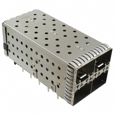 2007637-5 by TE Connectivity AMP Connectors - CONNECTOR SFP+ RCPT W/CAGE 2X2 80P RA